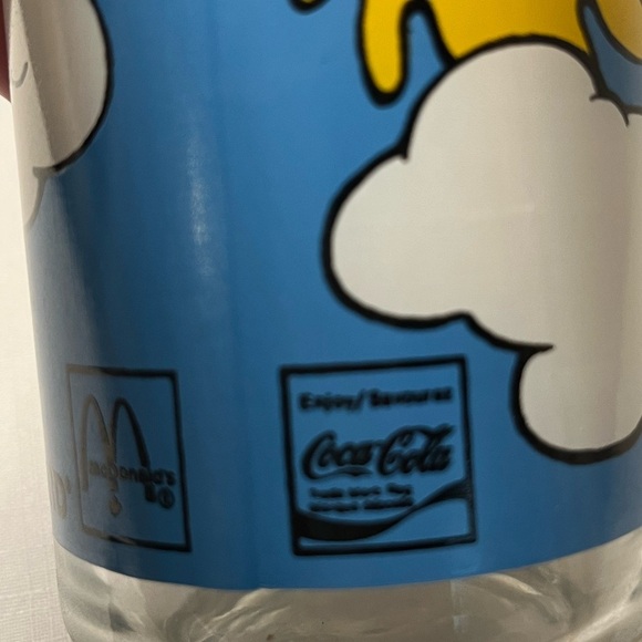 vintage McDonald's drinking glass featuring the character Birdie the Early Bird - Picture 3 of 4